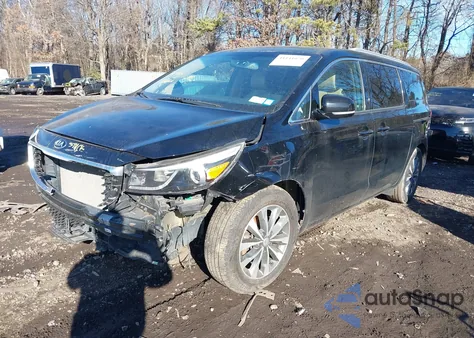 2016 Kia Sedona Sx z USA, uszkodzony, nr VIN KNDMC5C14G6156060